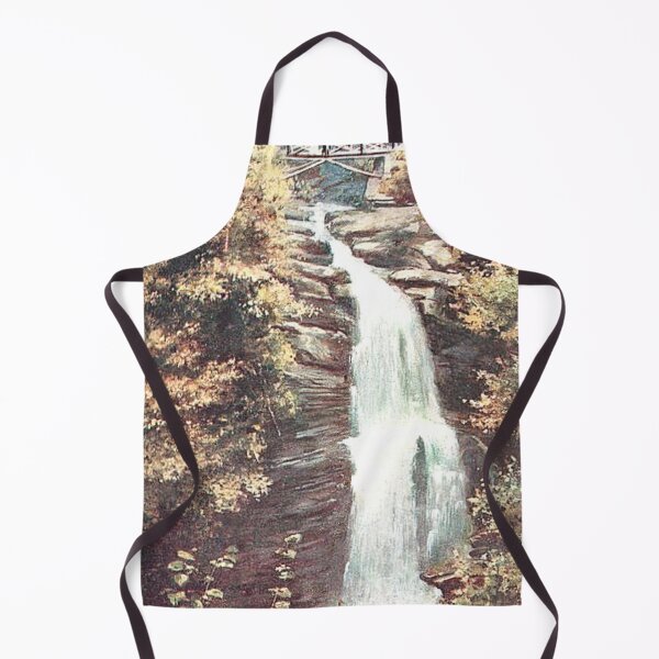 Item preview, Vintage Illustration of The Upper Falls of Moness, Aberfeldy designed and sold by yourscotland.