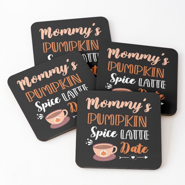 Artikelvorschau, Mommy's Pumpkin Spice Latte Date – Süßes Kürbis-Herbst-Kleinkind entworfen und verkauft von Run to Creations.