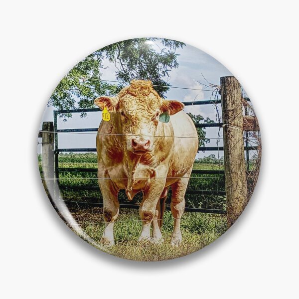Item preview, Una vaca más disfrutando del sol en la soleada South GA designed and sold by Crobin1961.