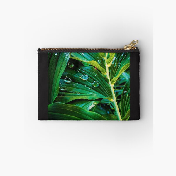 Item preview, Water drops on leaves designed and sold by JDCapson.