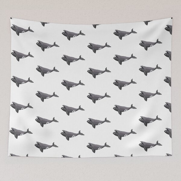Item preview, Illustrated Whale  designed and sold by artbyemilyw.
