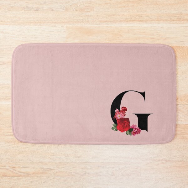 Item preview,  Black Floral Letter G | English Alphabet Series  designed and sold by BYNANA80.