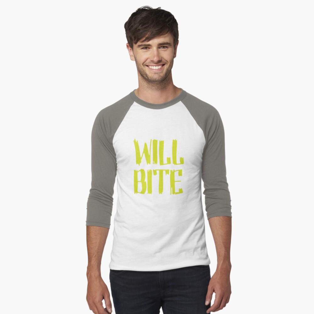 Item preview, Baseball ¾ Sleeve T-Shirt designed and sold by DamnAssFunny.
