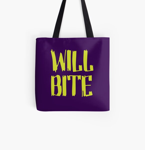 Will Bite All Over Print Tote Bag