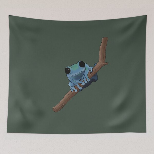 Item preview, Blue Tree Frog  designed and sold by Rachel Holder.