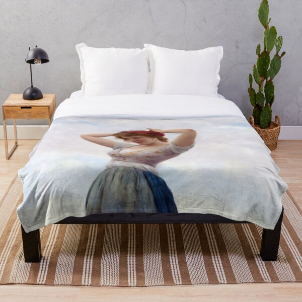 Item preview, On the Beach by Eugen von Blaas designed and sold by academic-art.
