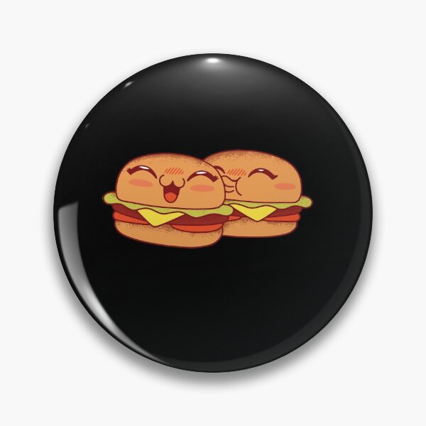 Item preview, KAWAII BURGER COUPLE  designed and sold by TRIBExSPACE.