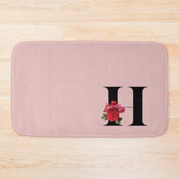 Item preview,  Black Floral Letter H | English Alphabet Series  designed and sold by BYNANA80.