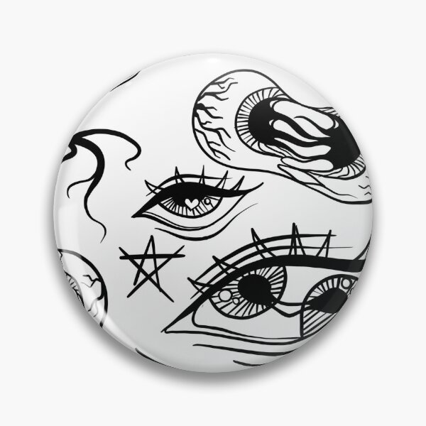 Item preview, Ojos Goth designed and sold by Mariela Alfaro.