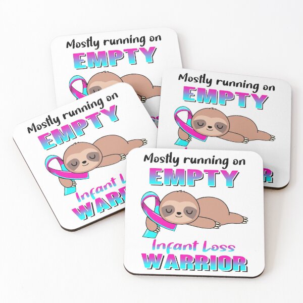 Item preview, Mostly Running On Empty Infant Loss Warrior designed and sold by Brad-FI.