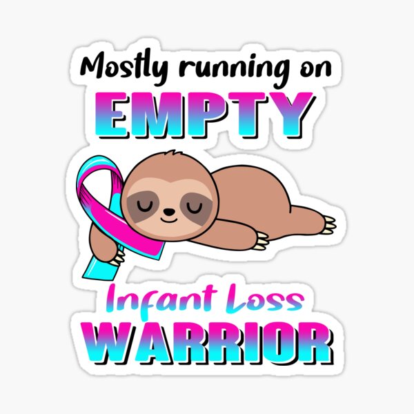 Item preview, Mostly Running On Empty Infant Loss Warrior designed and sold by Brad-FI.