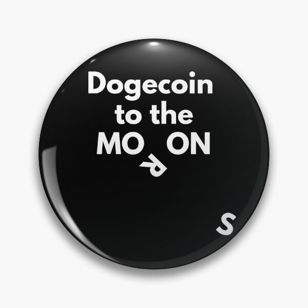 Item preview, Dogecoin to the moRonS! - funny cryptic crypto design - dark colours designed and sold by SimplePlain.