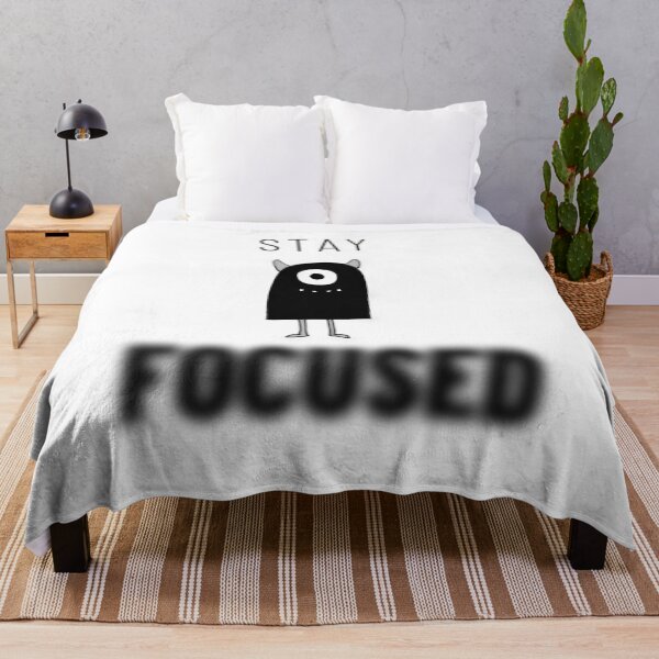 Item preview, Stay Focused - Black designed and sold by ansum.