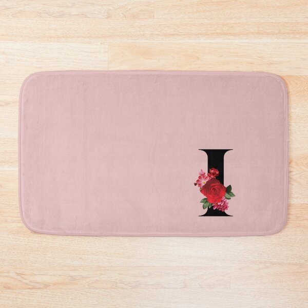Item preview, Black Floral Letter I | English Alphabet Series  designed and sold by BYNANA80.