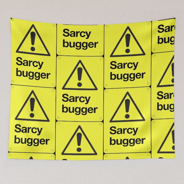 Item preview, Sarcy bugger sign designed and sold by DesignByMH.