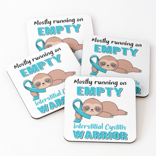 Item preview, Mostly Running On Empty Interstitial Cystitis Warrior designed and sold by Brad-FI.