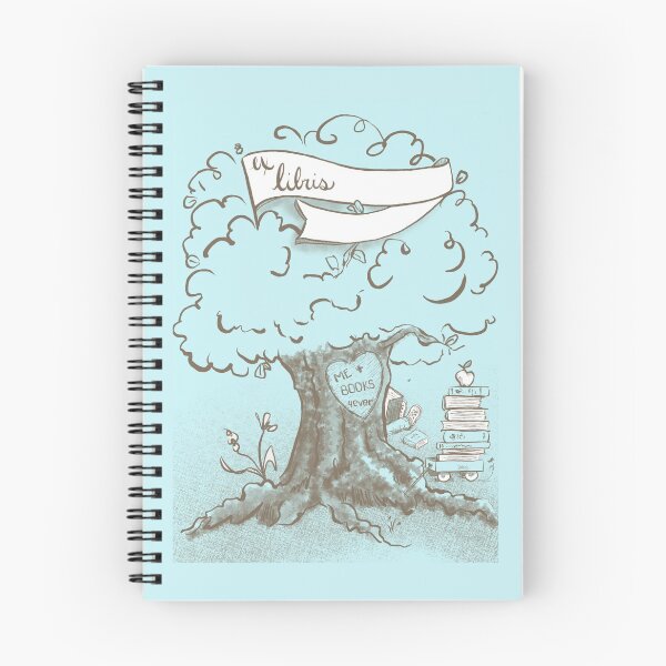 Item preview, Books + Me 4EVER - Aqua designed and sold by Christine Philbrick.