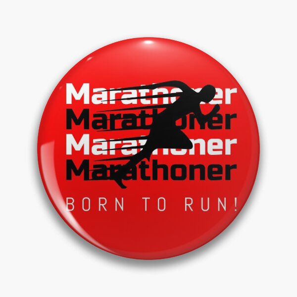 Item preview, Marathoner - Born to Run! designed and sold by Marathon-Runner.