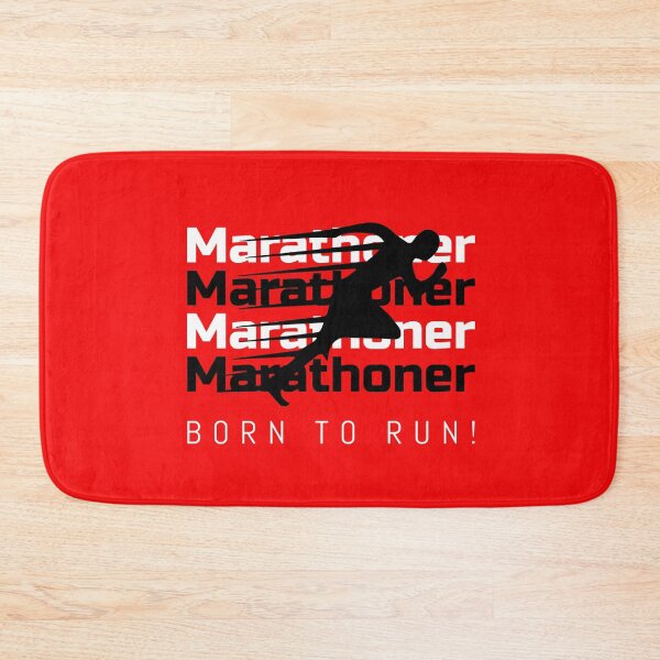 Item preview, Marathoner - Born to Run! designed and sold by Marathon-Runner.