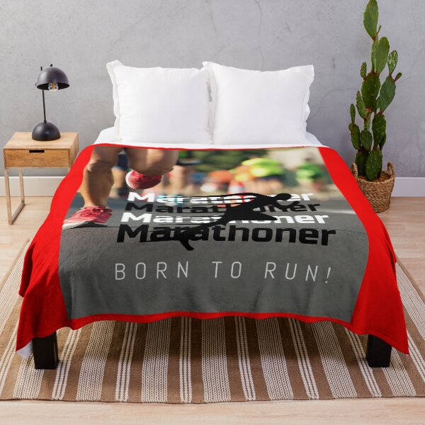 Item preview, Marathoner - Born to Run! designed and sold by Marathon-Runner.