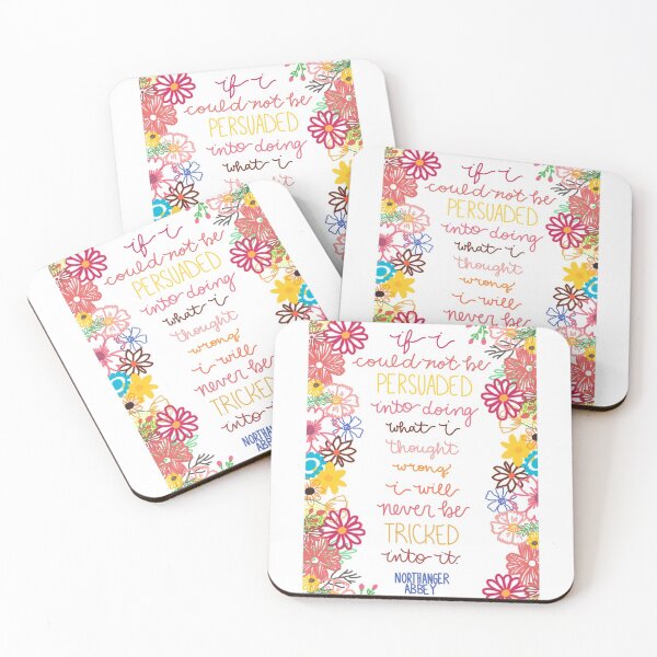 Item preview, Northanger Abbey Quote designed and sold by ecdeguire.