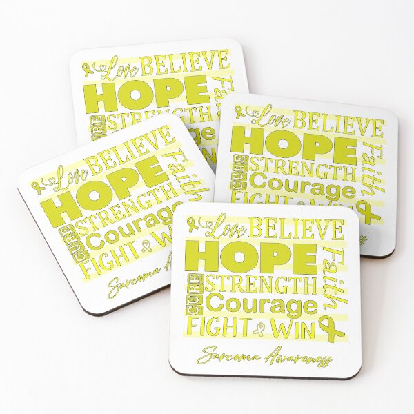 Item preview, Love Believe Hope Sarcoma Awareness designed and sold by largellie.