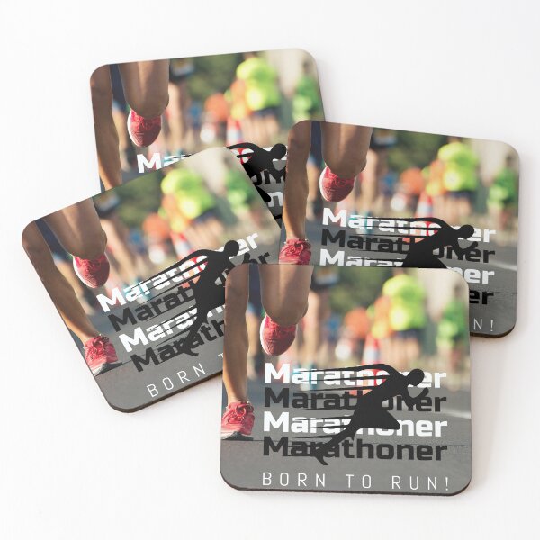 Item preview, Marathoner - Born to Run! designed and sold by Marathon-Runner.