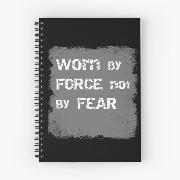 Item preview, Worn By Force Not By Fear designed and sold by EddMen.