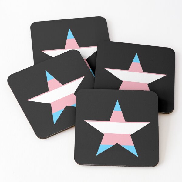 Item preview, LGBTQ+ Transgender Star - Pride Month, Happy Pride!, Gay, Lesbian, Transgender, Pansexual, Queer designed and sold by jadedscientist.