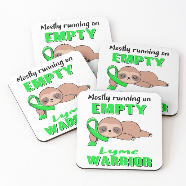 Item preview, Mostly Running On Empty Lyme Warrior designed and sold by Brad-FI.