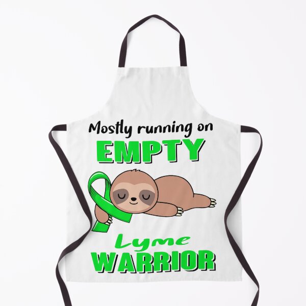 Item preview, Mostly Running On Empty Lyme Warrior designed and sold by Brad-FI.