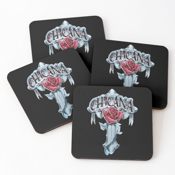 Item preview, Chicana Cross With Rose Design designed and sold by zrvby.
