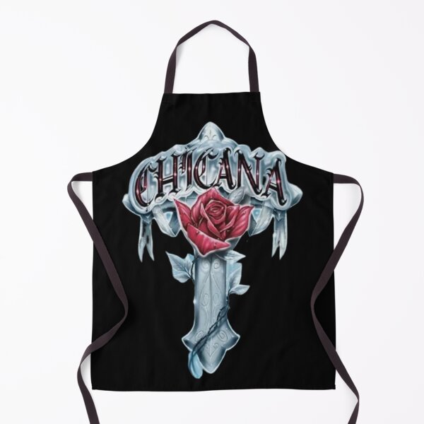 Item preview, Chicana Cross With Rose Design designed and sold by zrvby.