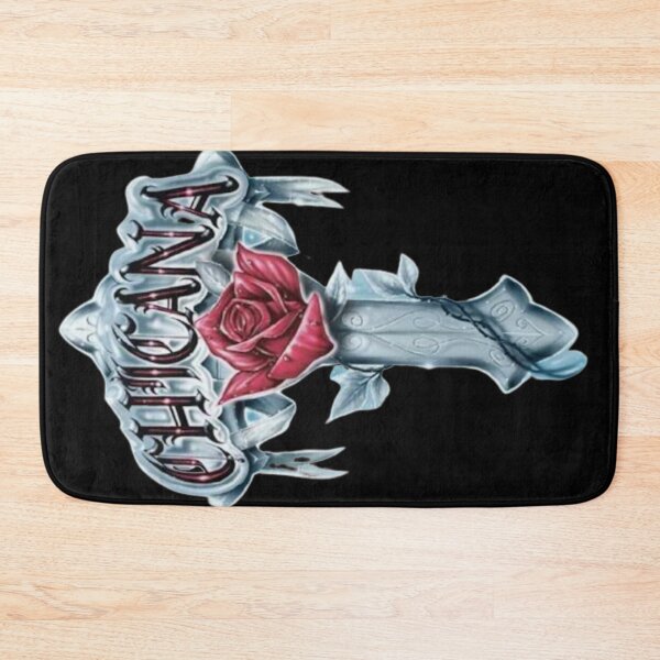 Item preview, Chicana Cross With Rose Design designed and sold by zrvby.