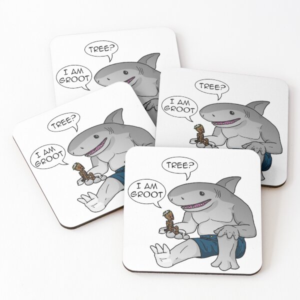 Item preview, Shark Meets Tree designed and sold by KingAardvark.