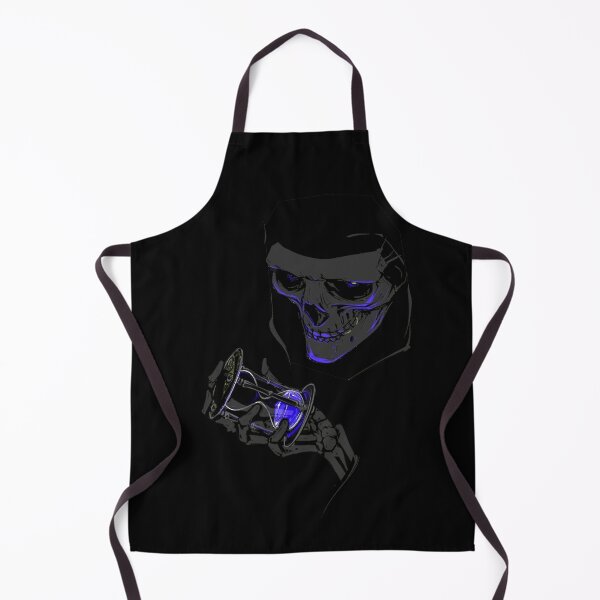 Item preview, Neon Skull Holding Sandglass Neon Multiple Colors designed and sold by Opal Print.