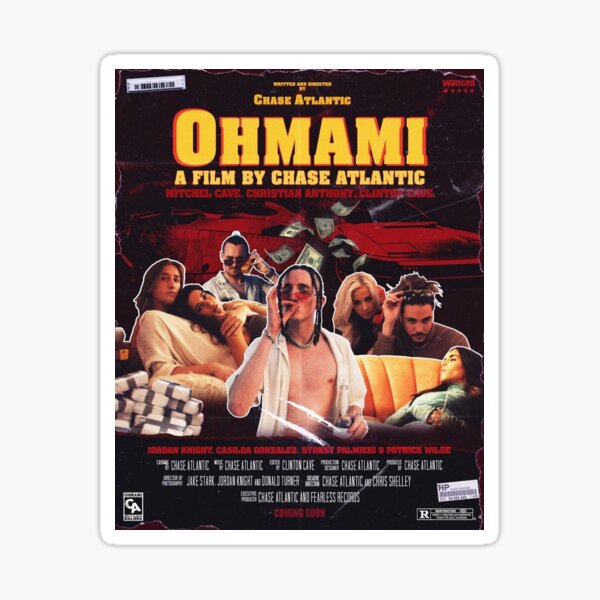 Chase Atlantic - OHMAMI Sticker