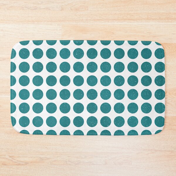 Item preview, Blue green circle dot pattern designed and sold by Zendays.