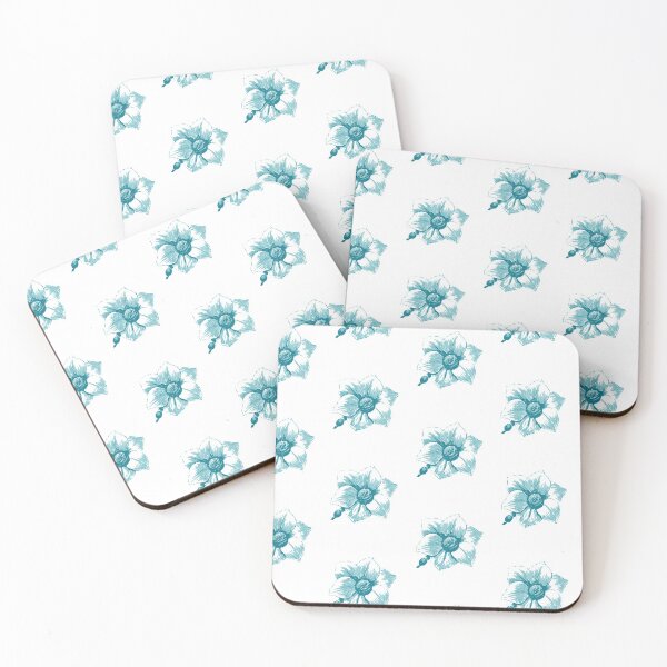 Item preview, Illustrated Blue Flower designed and sold by KeepPlantsHappy.