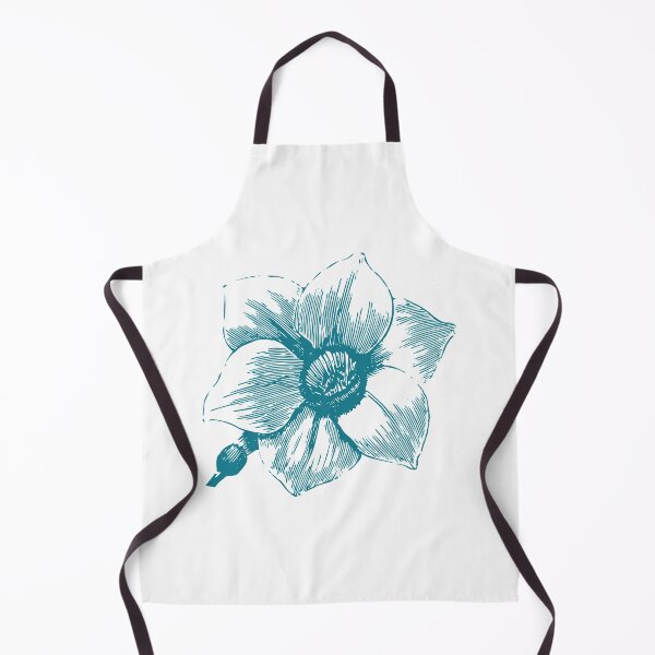 Item preview, Illustrated Blue Flower designed and sold by KeepPlantsHappy.