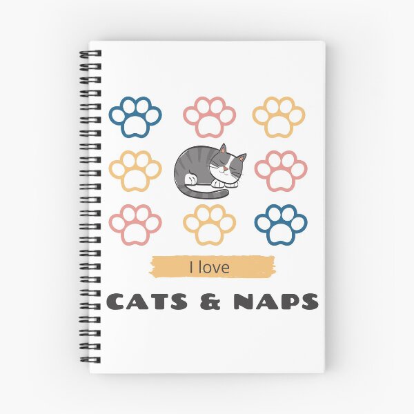 Item preview, I love Cats and Naps Design designed and sold by Lorets-Designs.