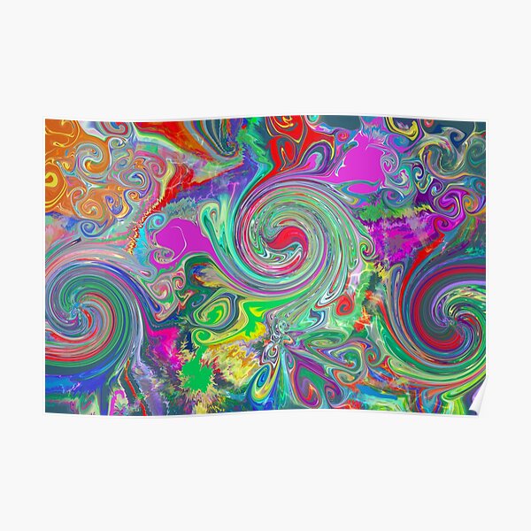 "Shake twirl twist colors " Poster for Sale by navyman6781 | Redbubble