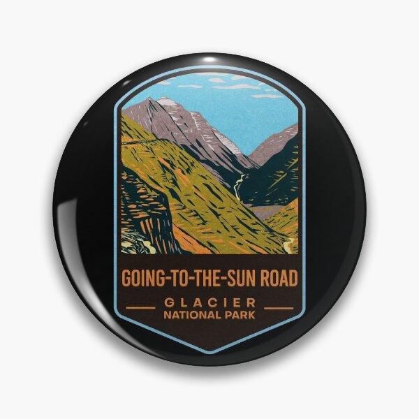 Item preview, Going-To-The-Sun Road Glacier National Park designed and sold by JordanHolmes.