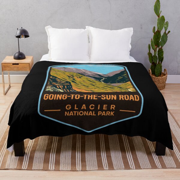 Item preview, Going-To-The-Sun Road Glacier National Park designed and sold by JordanHolmes.