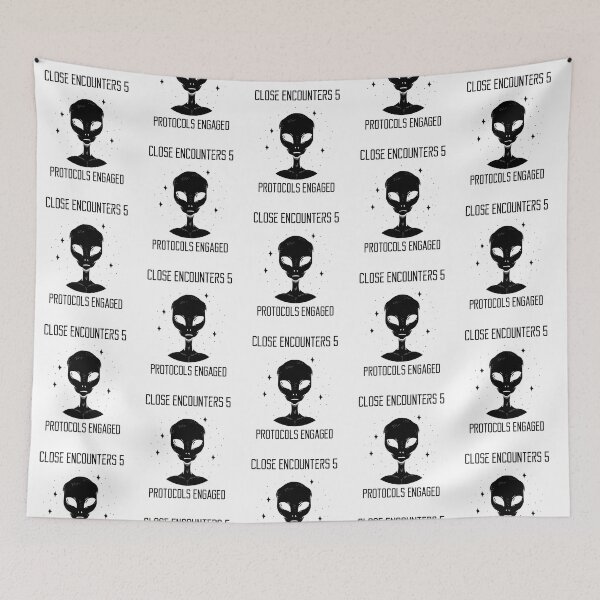 Item preview, Close Encounters of the 5th Kind ET UFO CE5 designed and sold by AlasAHintStudio.