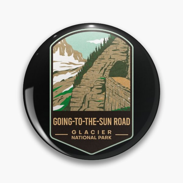 Item preview, Going-To-The-Sun Road Glacier National Park designed and sold by JordanHolmes.