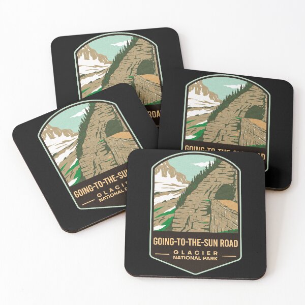 Item preview, Going-To-The-Sun Road Glacier National Park designed and sold by JordanHolmes.