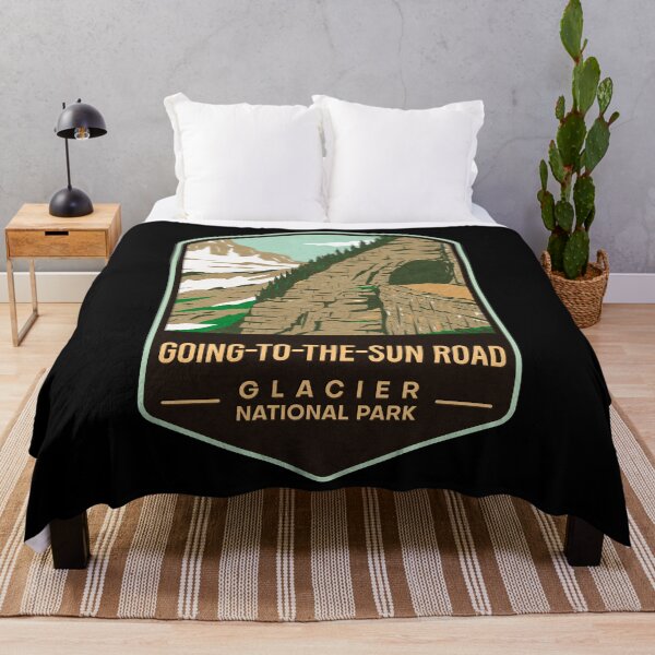 Item preview, Going-To-The-Sun Road Glacier National Park designed and sold by JordanHolmes.