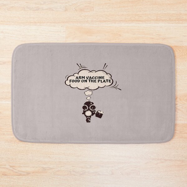 Item preview, arm vaccine, food on the plate designed and sold by Aparecida Fernanda F.Lemas Santos.