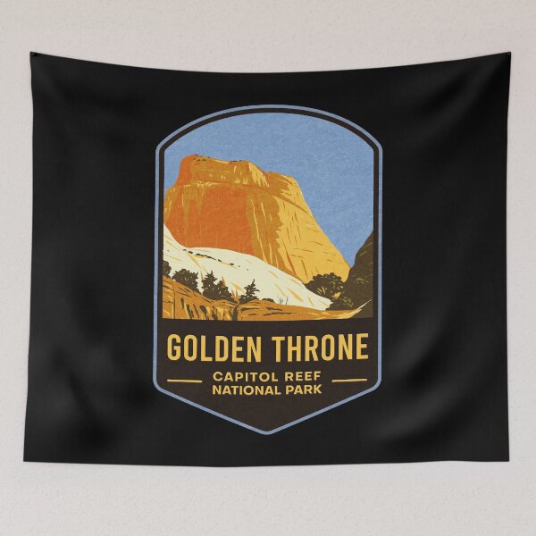 Item preview, Golden Throne Capitol Reef National Park designed and sold by JordanHolmes.